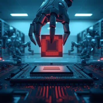 AI hardware development with AI chips, robotics, data centers and smart factory automation