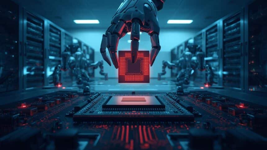 Advanced AI hardware development AI hardware development with AI chips, robotics, data centers and smart factory automation